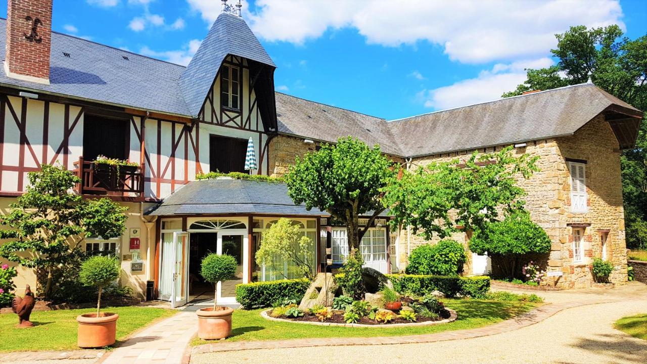 Готель Le Manoir Du Lys, The Originals Relais Bagnoles de l'Orne Normandie Екстер'єр фото